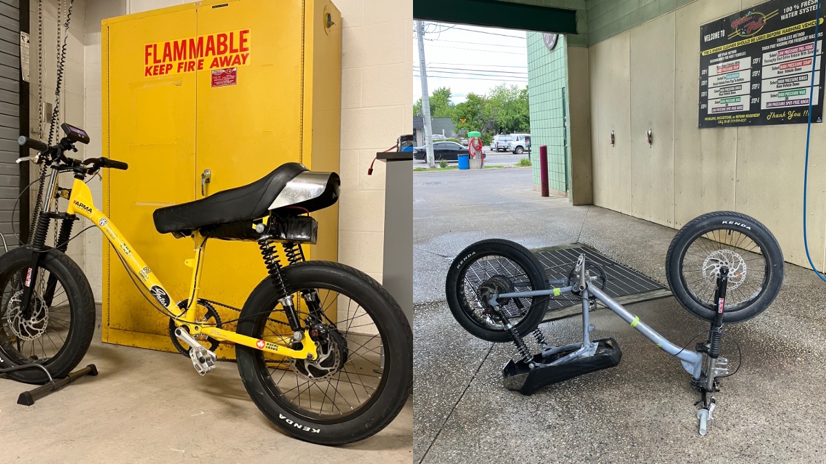An e-bike restoration